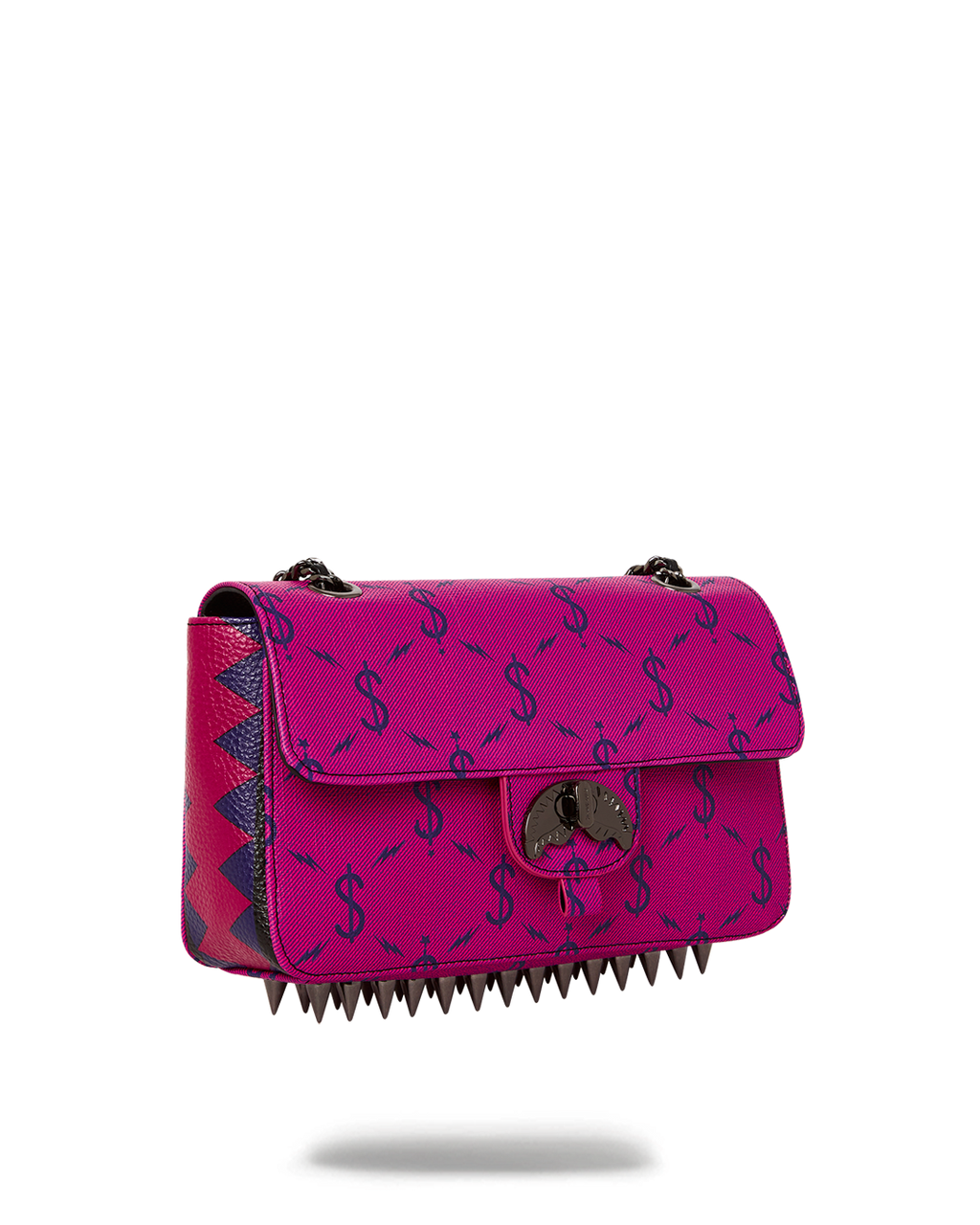 $NAPDRAGON GOLD CHAIN SHARK HANDBAG